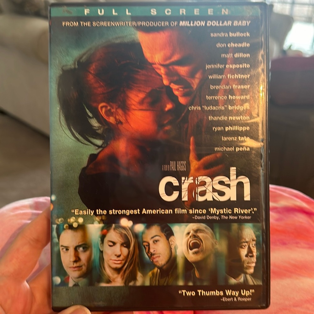 Donating 8/16, Crash DVD